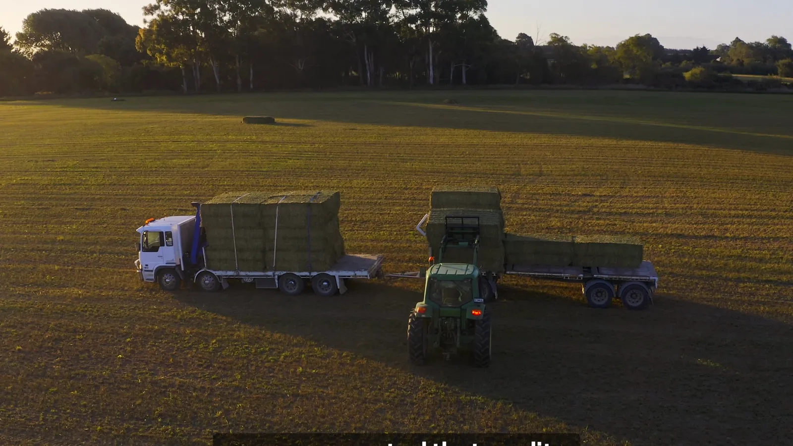Harvest and field logistics underway